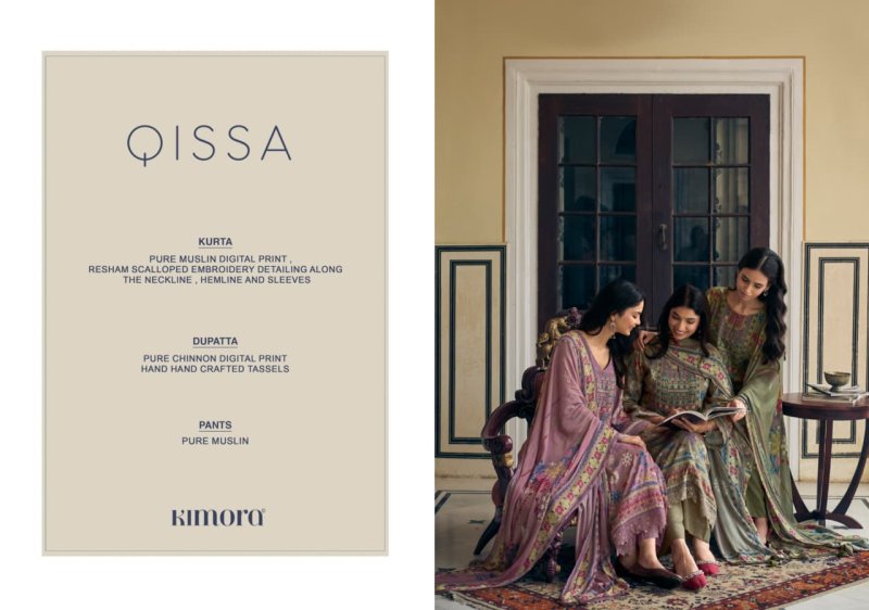 Qissa By Kimora Sohni Muslin Salwar Suits